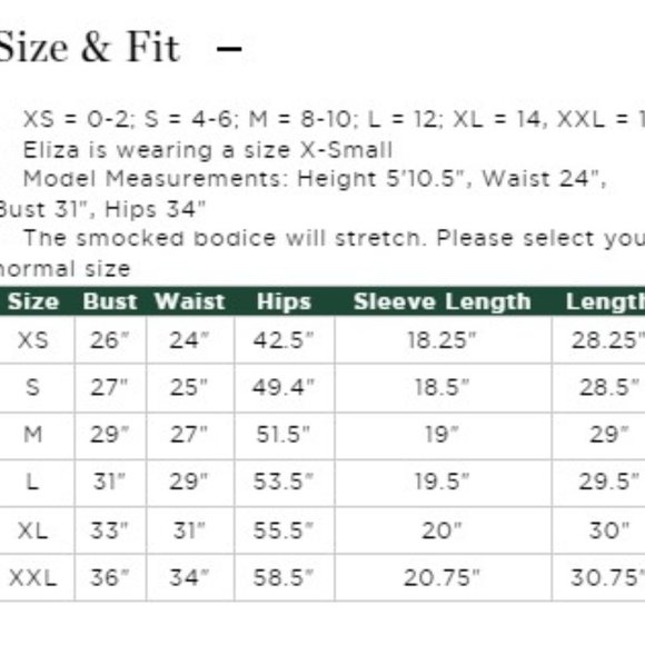 Tuckernuck Smocked Dress 100% Linen Puff Sleeves White Small S, Large L NWOT New - Picture 6 of 14